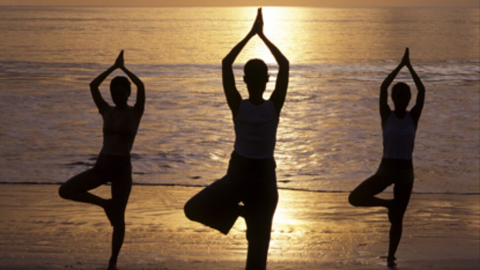 Zen et musclée grâce au yoga