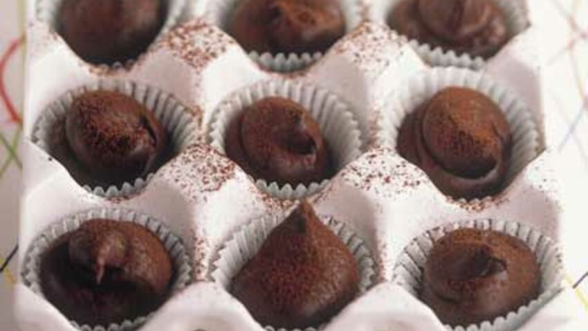 Truffes au chocolat rapide : découvrez les recettes de cuisine de Femme  Actuelle Le MAG