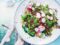 Salade printanière au chou kale