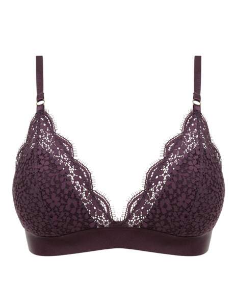 soutien gorge avec coque grande taille