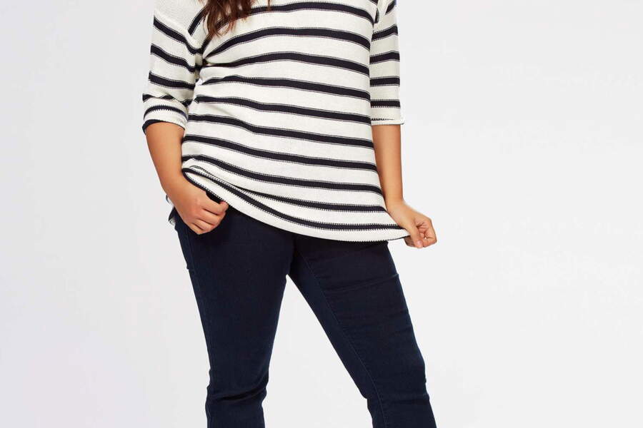 Mode ronde : jeans grandes tailles - Femme Actuelle