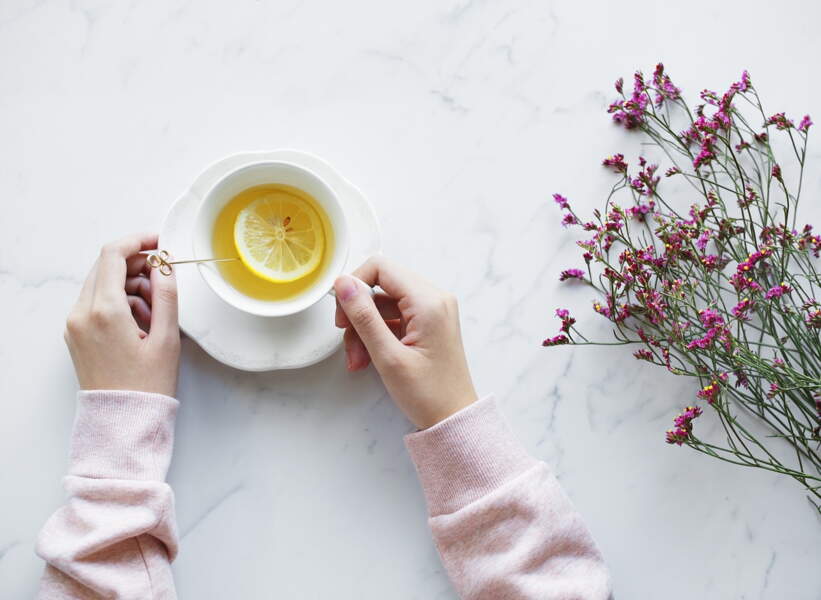 Remède au citron : une tisane contre la grippe