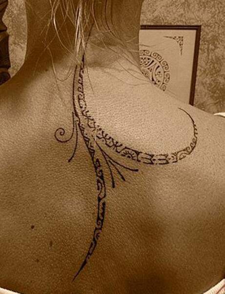 Tatouage Tahitien Pour Femme Tatuajes Y Simbolos Maories