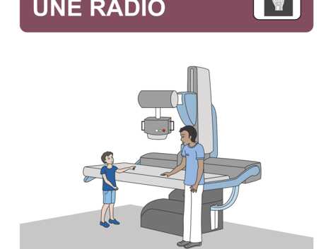"Même pas peur !" : La radio médicale expliquée aux enfants en images