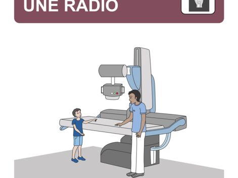"Même pas peur !" : La radio médicale expliquée aux enfants en images