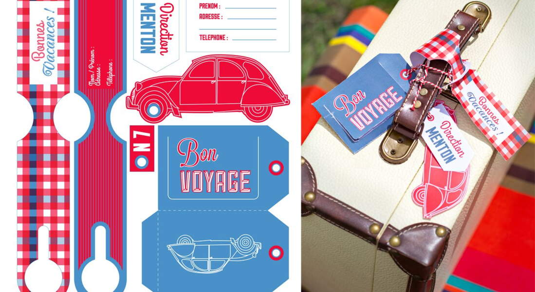 Printable gratuit : nos étiquettes à télécharger - Femme Actuelle