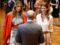 Melania Trump et Juliana Awada face au maire d'Hambourg (Allemagne), Olaf Scholz