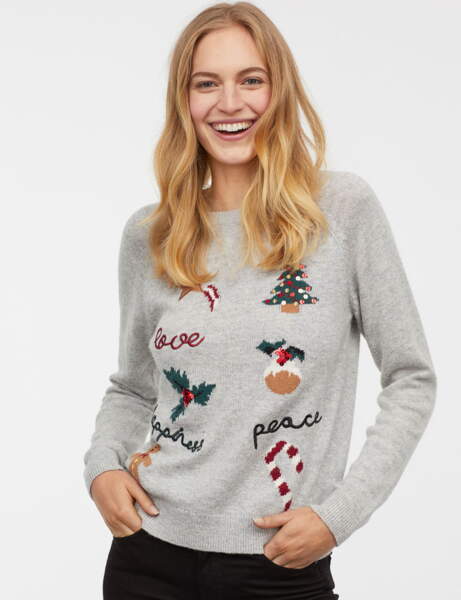 Pull De Noel Top Des Modeles A Shopper Pour Des Fetes Kitsch Et Decalees Femme Actuelle