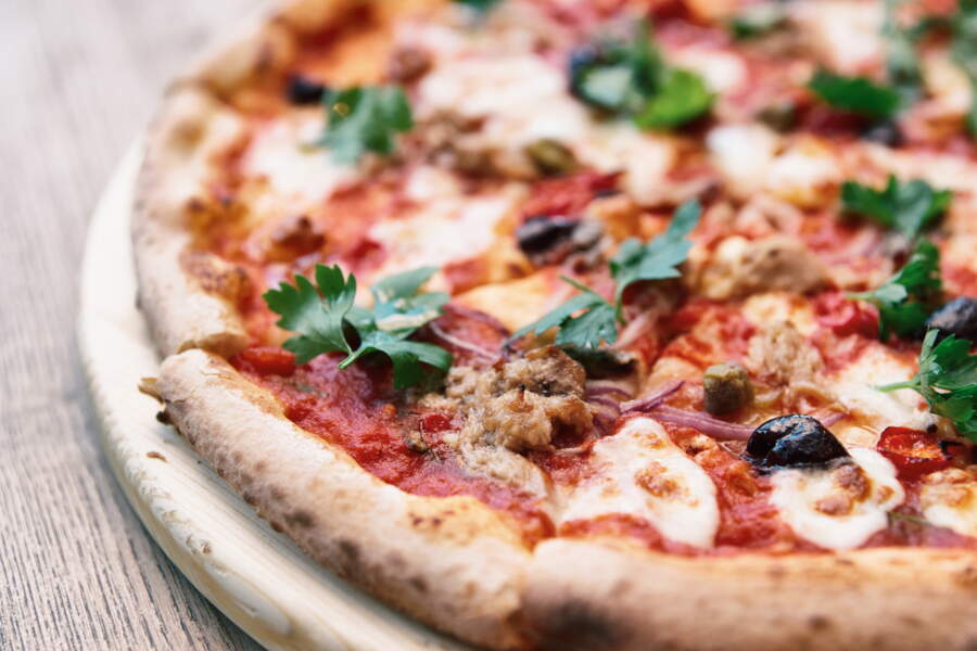 Les pizzas les moins caloriques Femme Actuelle