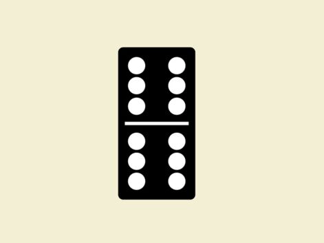 Interprétation du tirage avec des dominos