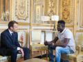 Emmanuel Macron et Mamoudou Gassama