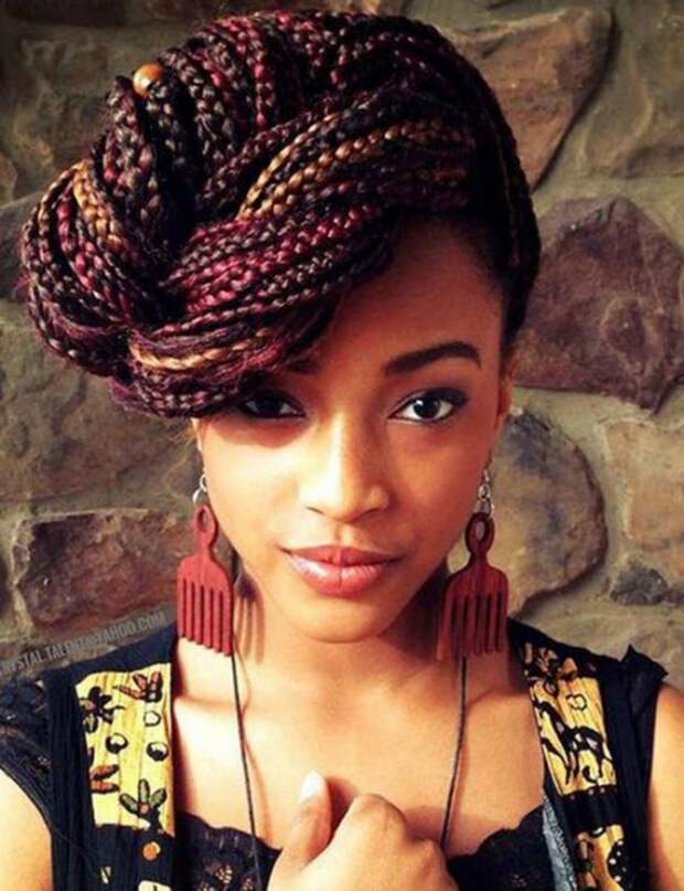  Box  Braids  10 id es coiffure  rep r es sur Pinterest 