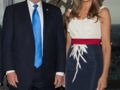 Donald Trump et son épouse lors du dîner officiel au Jules Verne