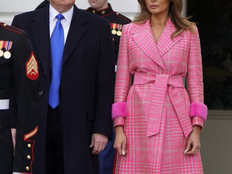 Melania Trump en manteau rose flashy : elle crée la polémique