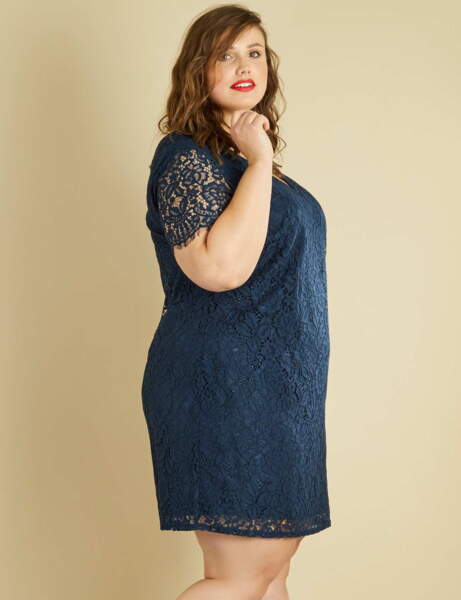 Robe De Soirée Chic Dentelle Sans Manches | Pour Mariage, Cocktail, Bal – Taille Grande Disponible