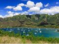 Baie de Taiohae sur l'île de Nuku Hiva