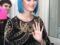 Katy Perry a osé le bleu électrique