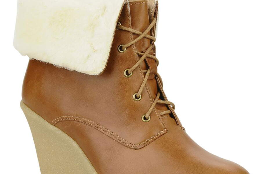 chaussure femme fourrure