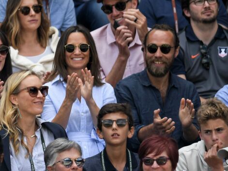 Photos - Pippa Middleton, enceinte, ravissante à Wimbledon