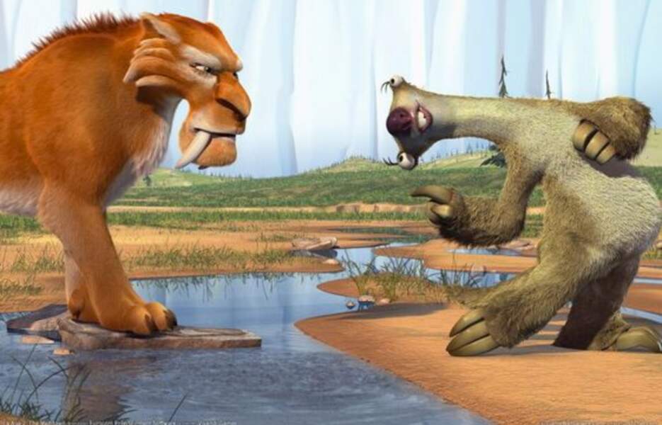 Tigre A Dent De Sabre L'age De Glace Les tigres dans les dessins animés - Femme Actuelle