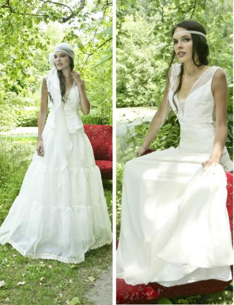 En images : comment transformer sa robe de mariée après la cérémonie ... Rime Arodaky Logo