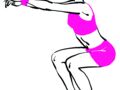 Exercice contre la culotte de cheval : flexions-extensions (suite)