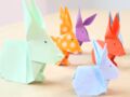 Des petits lapins en origami