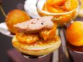 Bouchées de foie gras et mirabelles aux 4 épices