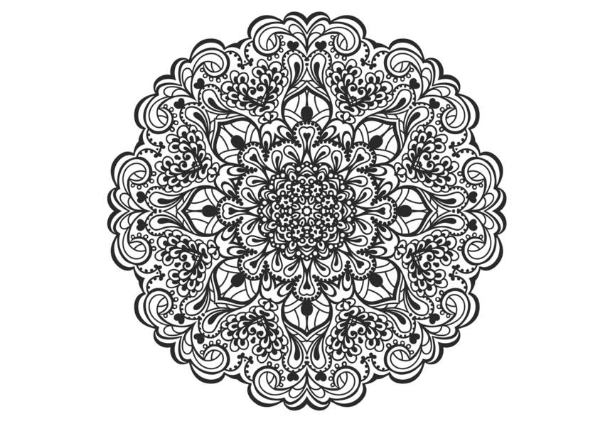 Coloriage Anti Stress Et Mandala Gratuits Pour Adulte