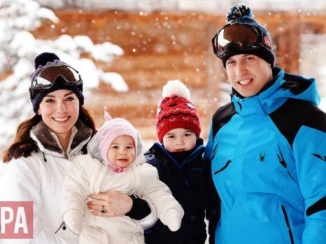 Kate, William, Charlotte et George s'éclatent au ski