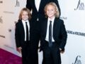 Hudson Kroenig avec son père Brad et son frère Jameson à New York en 2018