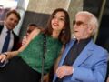 Charles Aznavour et Leila sur le Hollywood Walk of Fame à Los Angeles