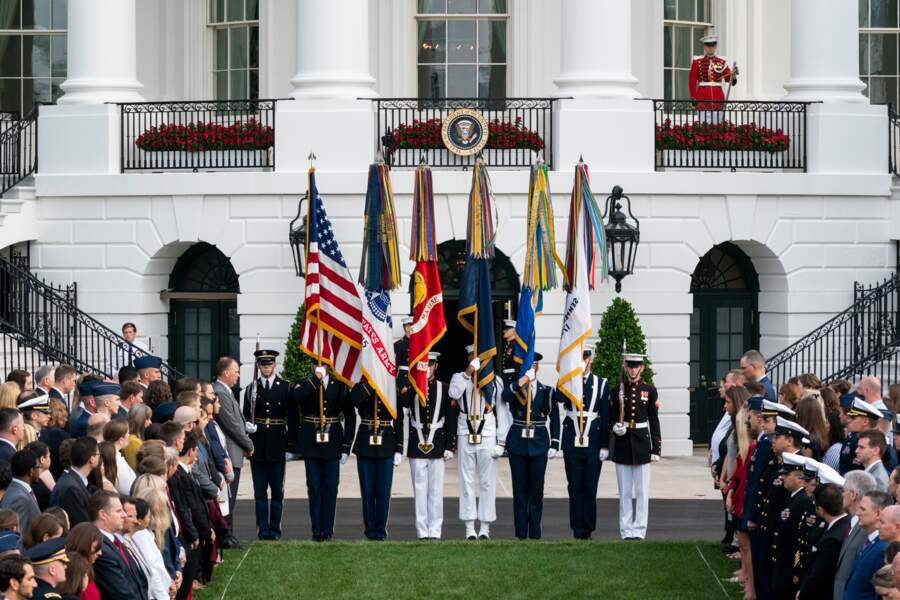 Photos Donald et Melania Trump à la 18ème commémoration de l'attaque