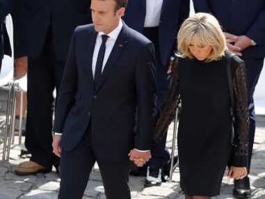Brigitte Macron habillée de noir : une femme en deuil lors des obsèques de Simone Veil