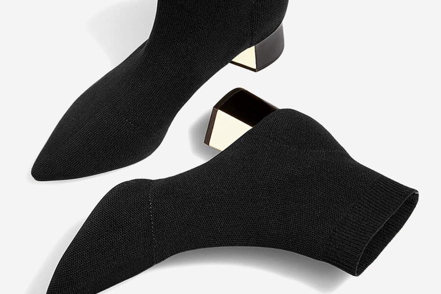 Chaussettes Fantaisie Femme, Noires, Taille Unique, Coton Et Nylon, Neuves