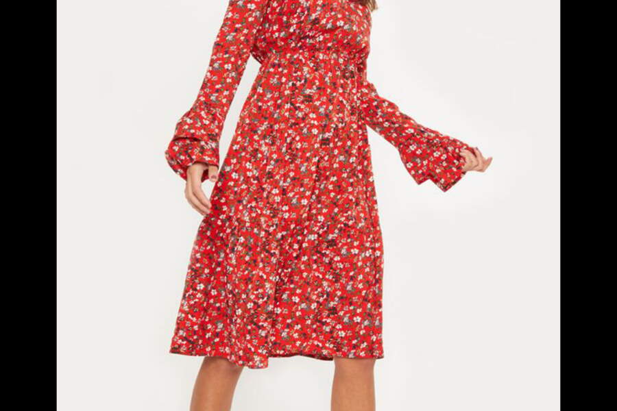 Robes ?� fleurs : nos 20 mod?�les coup de coeur pour un hiver boh?�me et chic - Femme Actuelle