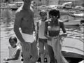 Jean-Paul Belmondo, Élodie Constantin et leurs enfants en 1965
