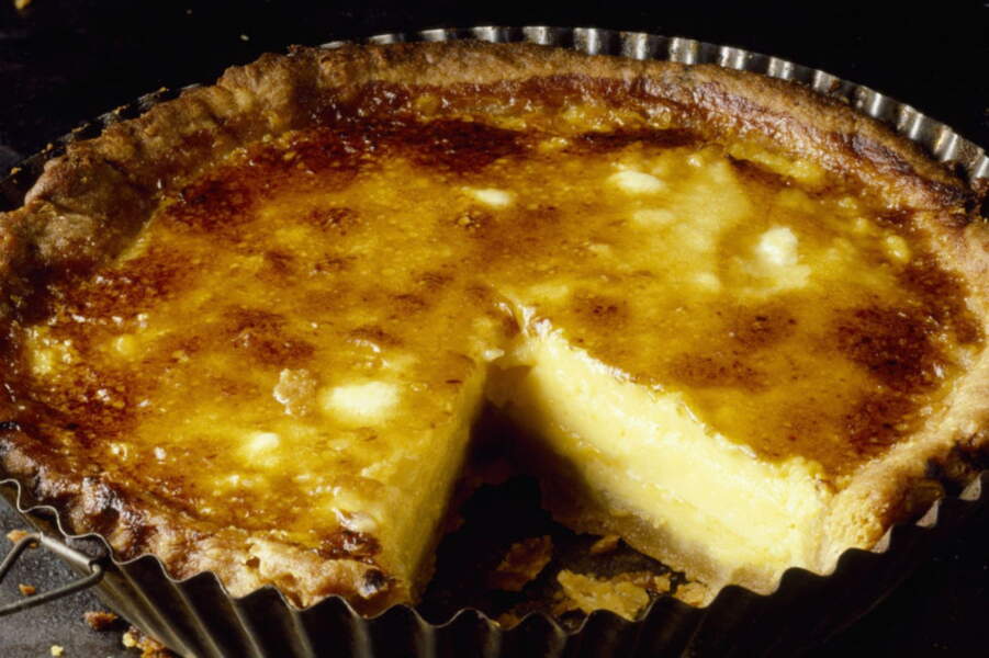 Tarte Au Flan De Ma Grand Mere Marmiton