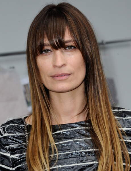 frange effilée dégradée