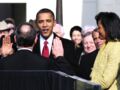 En 2009, Barack Obama prête serment devant Michelle