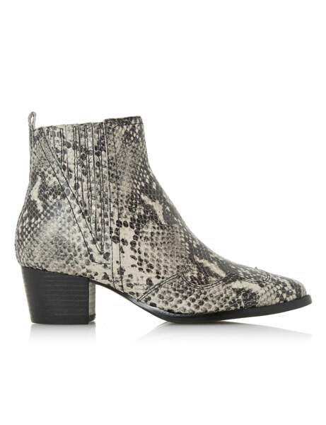santiag femme beige