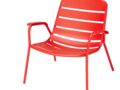 Fauteuil outdoor rouge