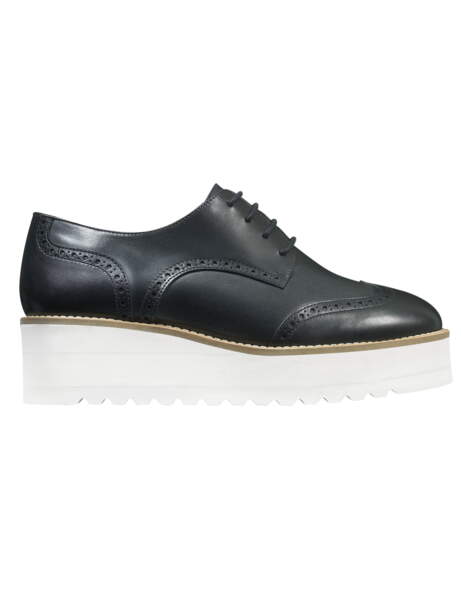 derby semelle blanche