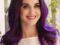 Katy Perry et ses cheveux violets 