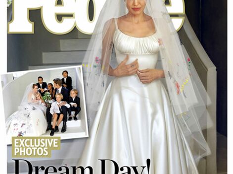Angelina Jolie et Brad Pitt mariés : retour en images sur leur love story