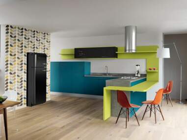 meubles de cuisine en couleur