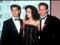 Jason Priestley, Valeria Golino et Luke Perry aux Golden Globes Awards en 1991
