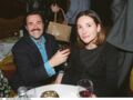 José Garcia et sa femme Isabelle Doval lors d'une soirée au VIP Room à Paris le 13 mars 2000.