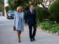 Brigitte et Emmanuel Macron lors de la visite de Xi Jinping à Beaulieu-sur-mer le 24 mars