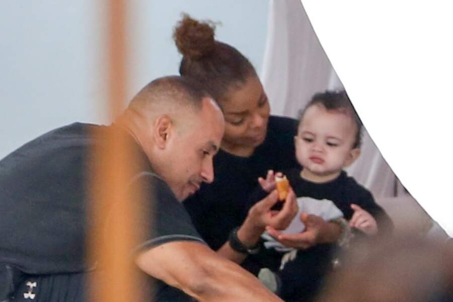 Jackson et son fils Eissa Femme Actuelle